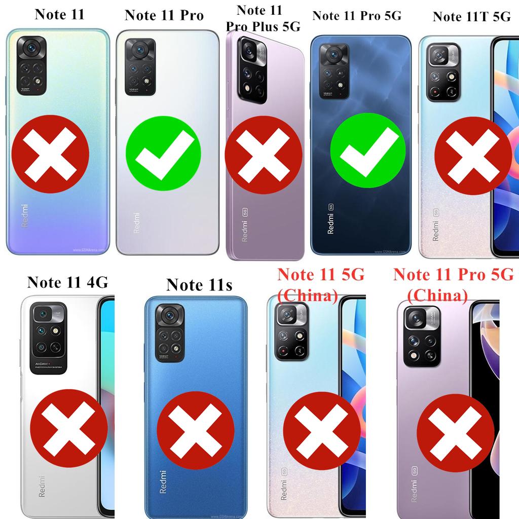 Luxuriöse magnetische Hülle für Xiaomi Redmi Note 11 Pro 4G 5G / 11e Pro Global Einfache Abdeckung Brieftaschenkoffer Qualität Fundas