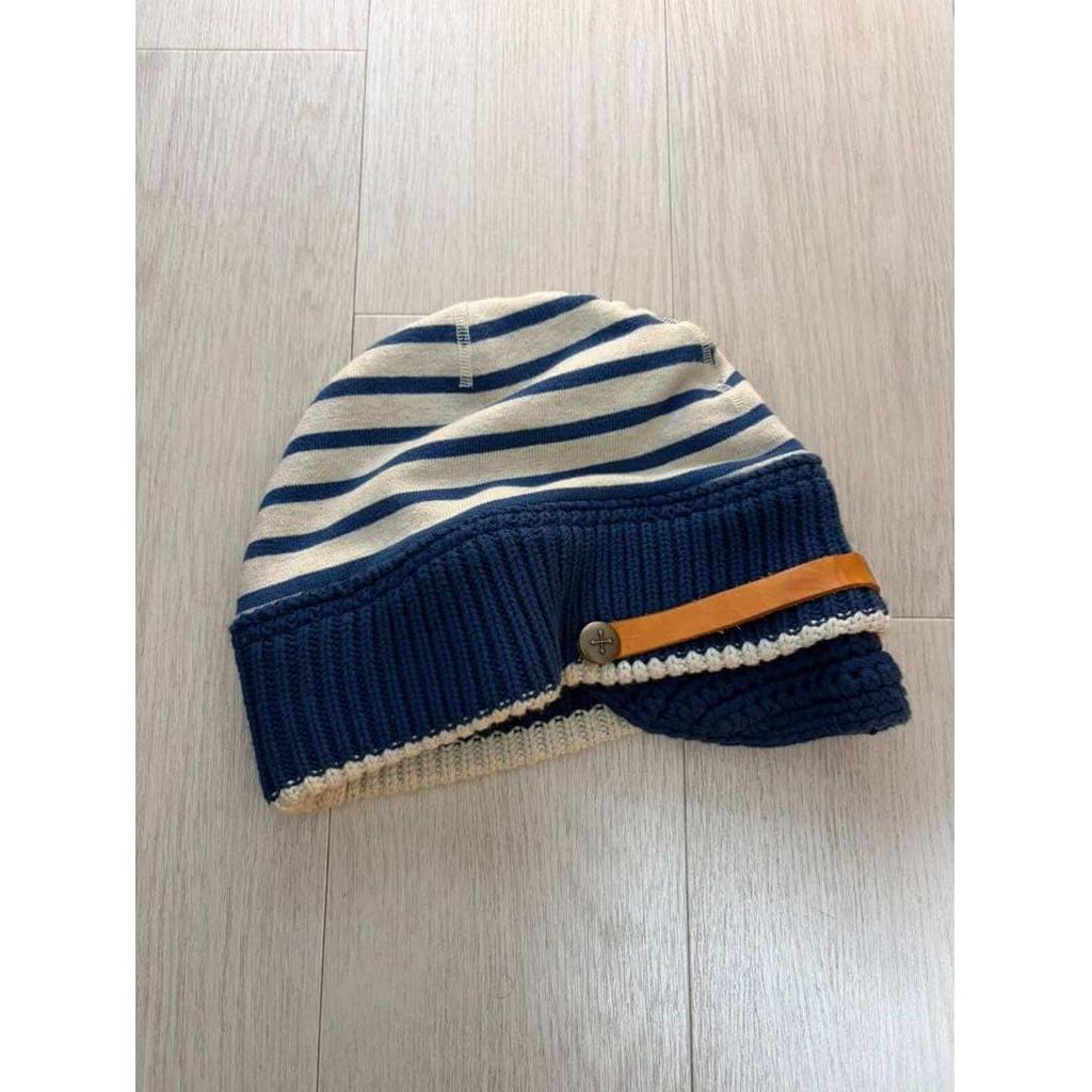 Used Kapital Navy Sailor Beanie
