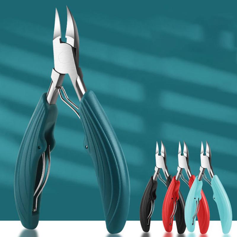 Stainless Steel Toenail Clippers Dead Skin Remover Nail Correction Thick Nails Ingrown Toenails Nippers Cutters