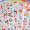6/12Sheets Christmas Style Bubble Sticker Santa 3D Puffy Stickers DIY Materials Decorative Sticker for Mobile Phone Computer ZYF
