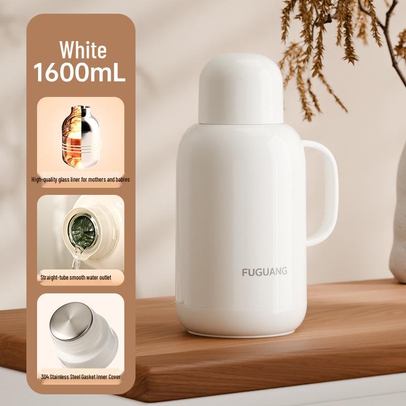 Fuguang Large Capacity Insulated Thermos Flask for Home, Office, or Dormitory Use