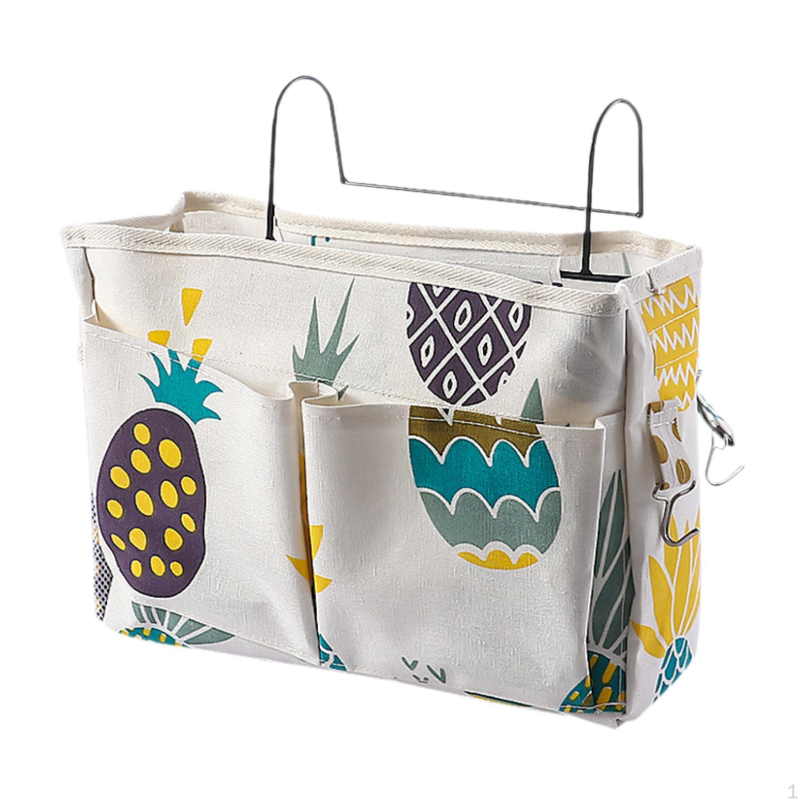 

Прикроватный органайзер для предметов первой необходимости с боковым креплением, решение для хранения в комнате Pineapple