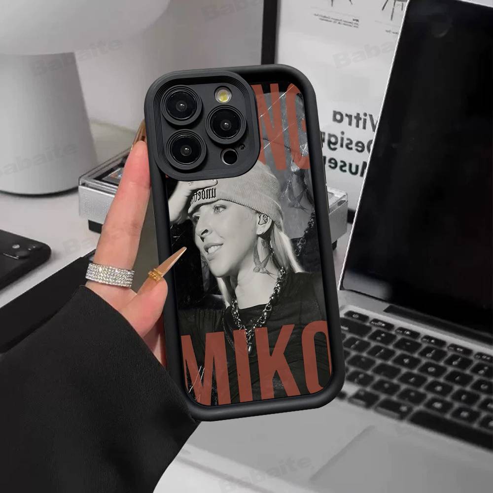 Raper Y-Young-Miko Phone Case For IPhone 17 16 15 14 13 12 11 Pro Max Plus Mini Luck Cover