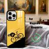 Custodia per Telefono T-Tour De France B-Bike R-Rainbow per iPhone17,16,15,14,13,12,11 Plus,Pro Max Magnetica Per Ricarica Wireless Magsafe