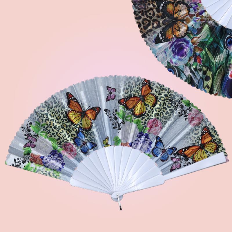 Chinese Style Multiple Styles Ornament Plastic Dance Party Show Gift Cloth Art Craft Portable 6 Colors