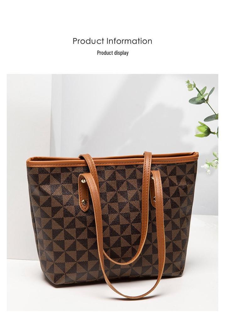 Trendy Versatile Printed Women's Tote Bag 2025 - Fashionable, Generous, Large Capacity Handbag