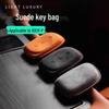 Lynk & Co 10 Wildleder Autoschlüsselhülle - Mehrfarbige Schutzhülle