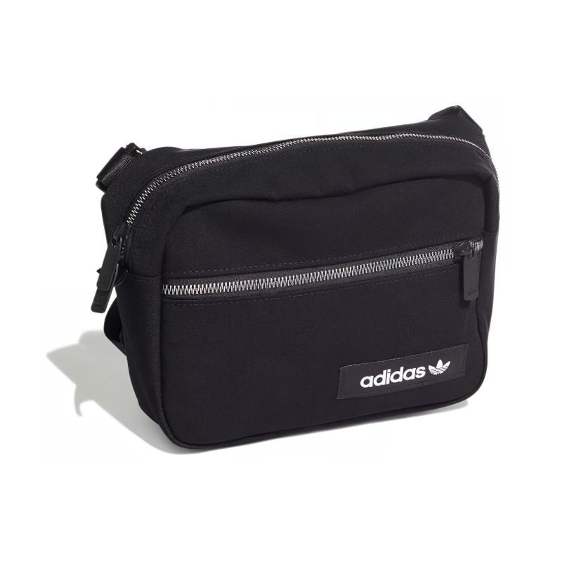 adidas Polyester Sports Bag, Crossbody Bag Regular Unisex Black Adidas GN1385
