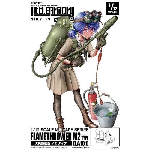 

Пластиковая модель огнемета Little Armory LA101 M2 Type