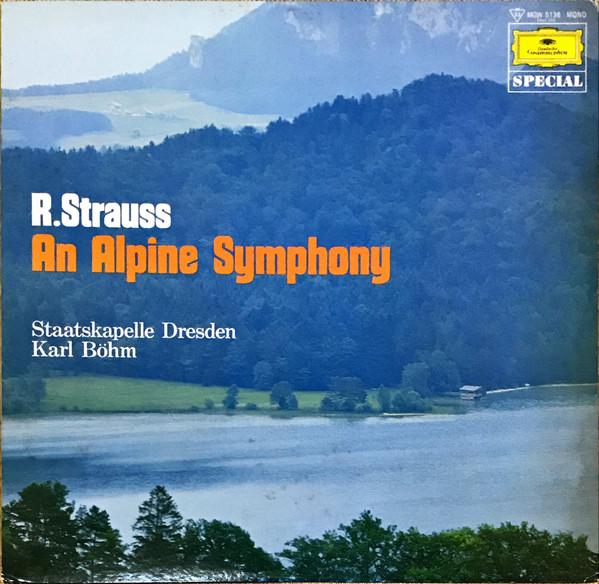 

LP Record STAATSKAPELLE DRESDEN, KARL BOHM - R. Штраус Альпийская симфония MGW5136 Deutsche Grammo 1957 Япония Оби Классика Б/у
