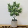 Green Artificial Pine Branches DIY Accessories Fake Pine  Festival Ornament