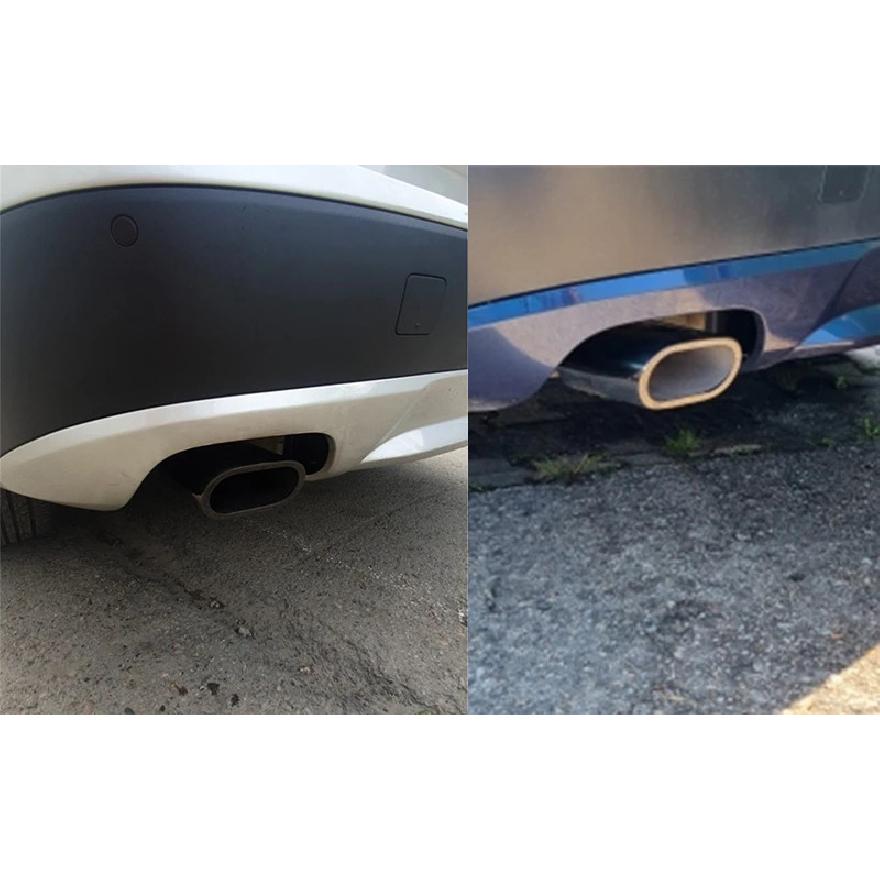 Pro BMW X3 E83 F25 Řada 3 E90 E91 320d 318d 318i E92 E93 Příslušenství pro styling auta Zadní koncovka výfuku Kryt tlumiče výfuku
