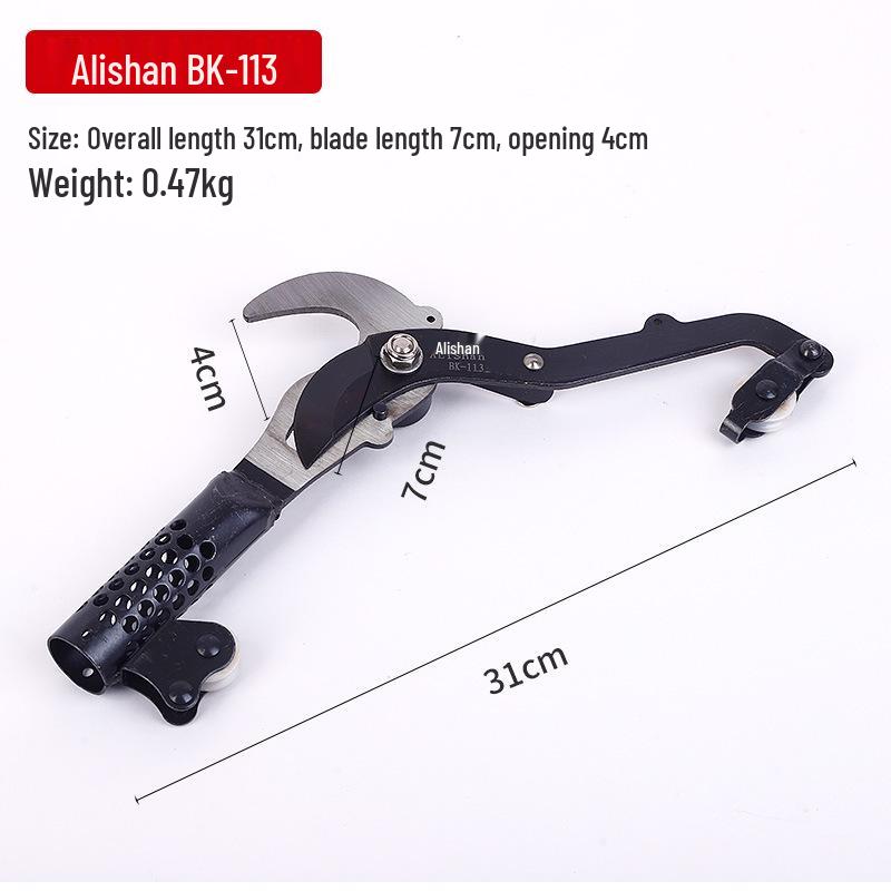 Telescopic High-Branch Pruner & Saw for Fruit Picking and Tree Pruning