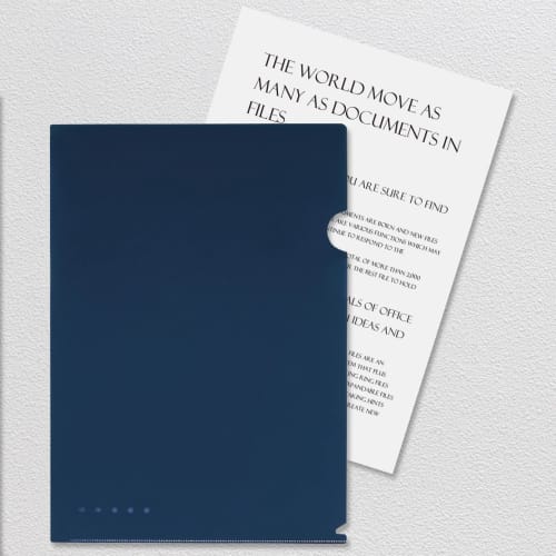 Plus Clear File Clear Holder Colored Blind Holder Blue 10 Books 109CH 88-491ÁE0