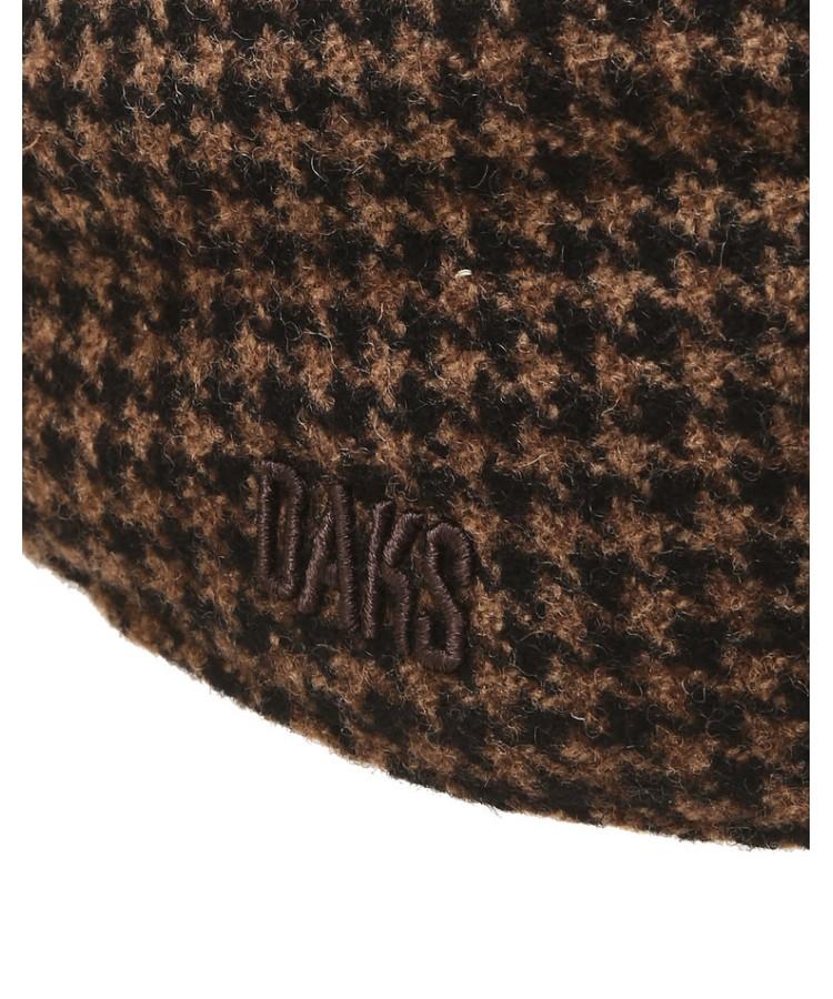 Dagseunamseongaegseseoli Brown Check Wool Blend Hunting Cap_Dbhe5F262W3