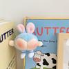 Korean Version Ins Cute Butt Plush Toy Creative Peach Butt Personalized Pendant Bag Keychain Grab Machine Doll