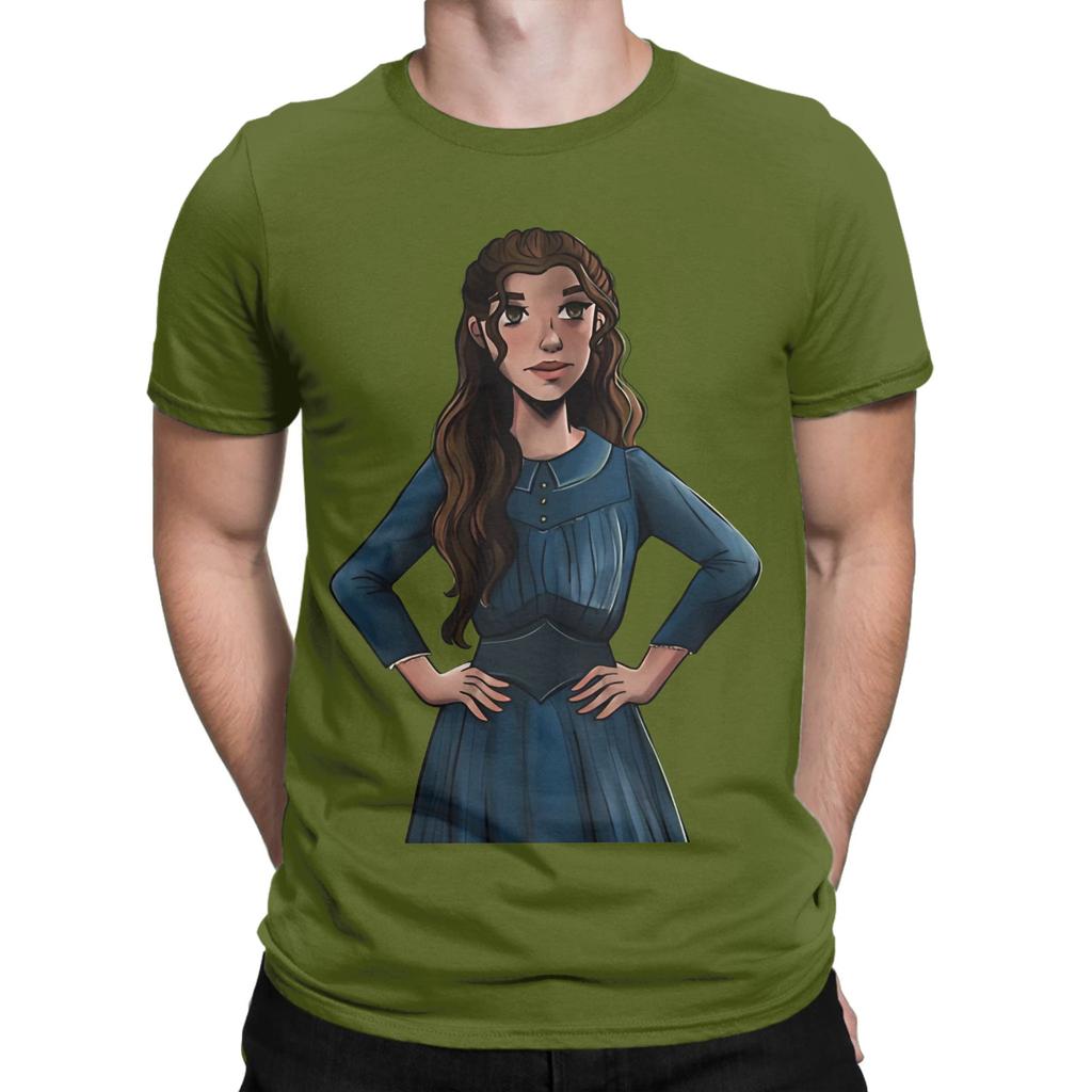 Blue The Enola Holmes Mysteries Graphic Funny 100 Cotton TShirt The Enola Holmes Mysteries Tops Tees For Unisex