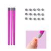 Non-Alcoholic Nail Template Easy  DIY Manicure Carving Mold Nail Art Stamp Pen  Manicure Tool