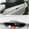 Car Door Handle Molding Decoration Cover Trim Fit For Volkswagen VW Tiguan MK2 2016 -  ABS Chrome / Carbon Fiber Accessories