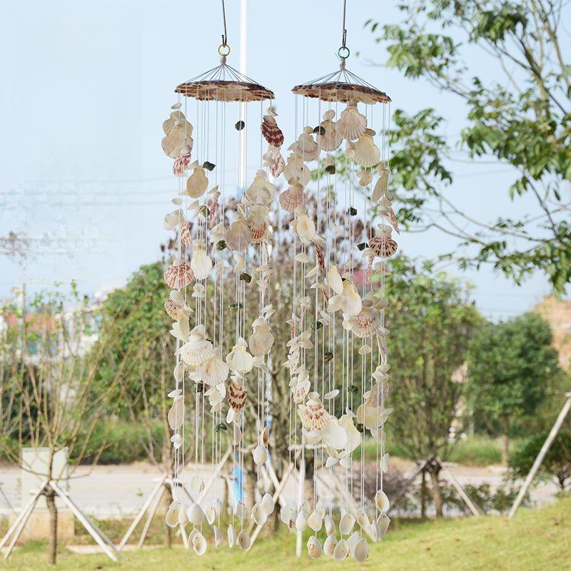 Japanisches handgefertigtes Muschel-Windspiel für Festivaldekoration - Jungen- und Mädchenschlafzimmer, Balkon- und Türschmuck