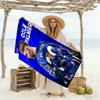 Chelsea FC Fußballspieler Strandtuch Schnelltrocknend Weiche Mikrofaser Bequem Leicht Geeignet für Schwimmen, Fitnessstudio, Camping, Yoga Urlaub