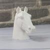 Easy Release Silicone Mold for Horse Head Sculpture Desktop Ornament Jewelry Making Tool Artistic Creation Mold