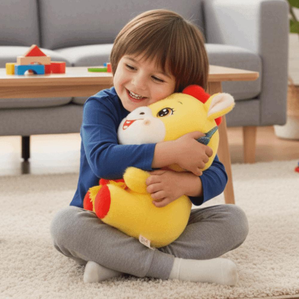 2026 Horse Year Lucky Pony Plush Toys Soft Stuffed Horse Year Mascot  Chinese New Year