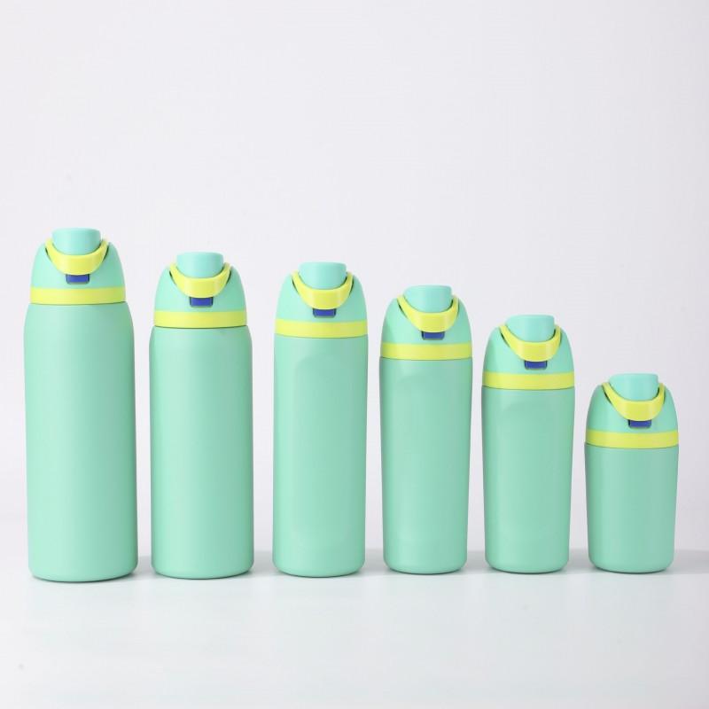 40oz Stainless Steel Vacuum Insulated Tumbler With Dual Lid Straw Cup Gym Outdoor Travel Office Use