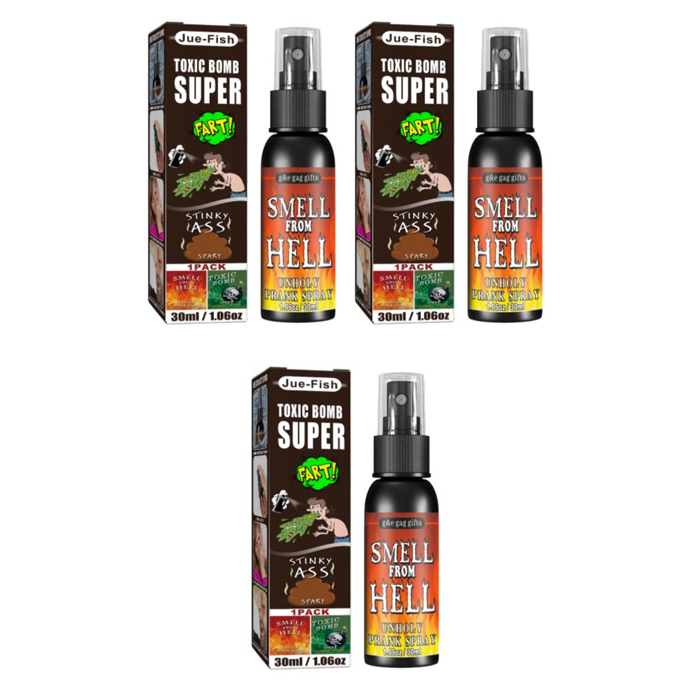 180-30ml Liquid Fart Gag Prank Joke Spray Can Stink Bomb Smelly Stinky Gags Fart Spray Extra Strong Stink Prank Novel Funny Toys