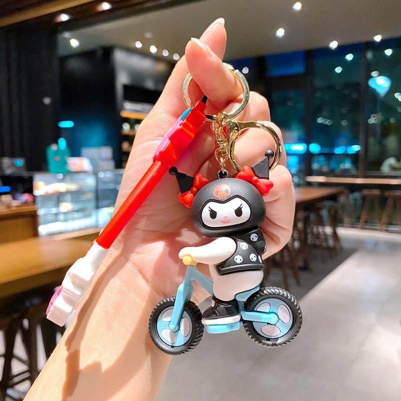 Anime Cartoon Keychain Mingchuang Cycling Key Chain Student Back Bag Pendant Chain Girlfriend Small Gift large