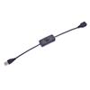 Kabel USB 28 cm z przełącznikiem włączania/wyłączania przedłużacza kabla do lampy USB i wentylatora USB