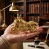 Motorcycle Figurine Metal Motorcycle Model Miniature Antique-Style Sculpture Mechanical for Collectors, Desk, Shelf
