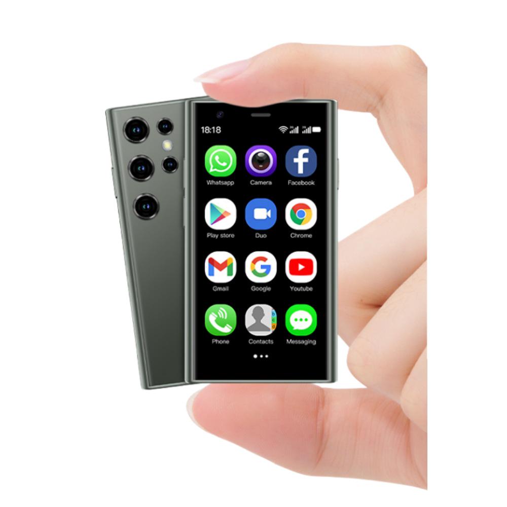 S23PRO Mini Smartphone: 3.0" Screen, 3G Network, Android with Google Play Store.