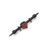 New Front and Rear Axle Assy for MNMODEL 1/12 MN82 LC79 MN78 Remote Control Car Parts Metal Upgrade Black