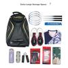 Kawasaki Badminton Bag Backpack Sports Backpack with Separate Shoe Compartment KBP-8220 Black