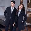 Teluoman Unisex Mid-length Wool Coat