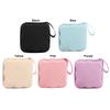 Cute Bow Knot Cable Protector Bag PU Portable Makeup Bag Charger Protector Storage Bag Travel