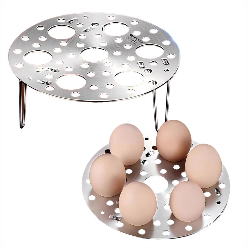 ZISIZ Stainless Steel Foldable Steamer Rack