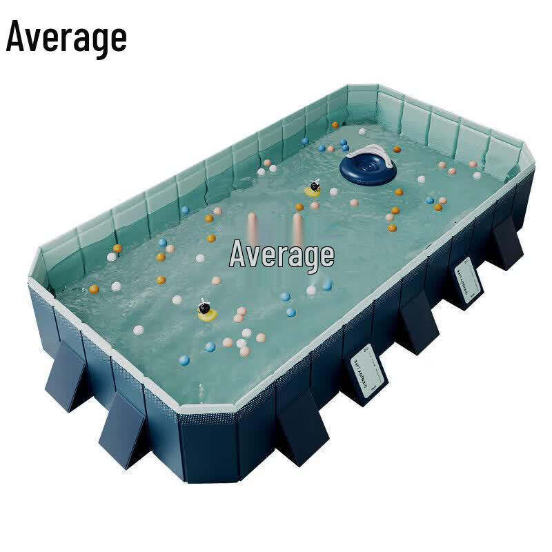 No-Inflation Portable Kids Swimming Pool