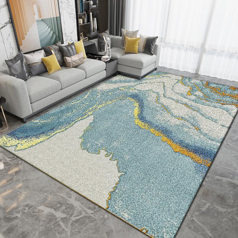 Dywan Nordic Salon Jasny Luksusowy Stolik Kawowy Maty Sypialnia Duży Dywan Kuchnia Antypoślizgowe Dywany