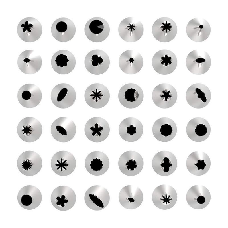 83Pcs Cake Decoration Set Flower Mounting Tool Baking Set Flower Mounting Piping Nozzles Cake Making Tool Bakewares