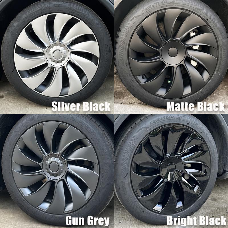 4PCS HubCap 19 Inch New for Tesla Model Y Juniper 2025 Performance Replacement Wheel Cap Automobile Full Rim Cover Accessories