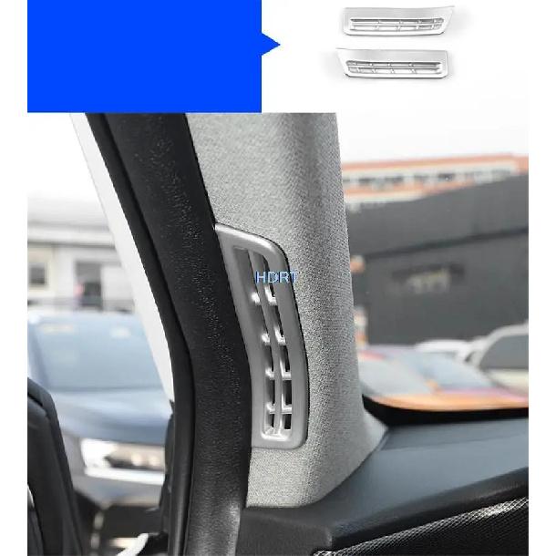 Car Styling Gear Air Vent Outlet Frame Window Control Panel ABS Chrome Silver Interior Sticker For Hyundai Santa Fe IX45  +