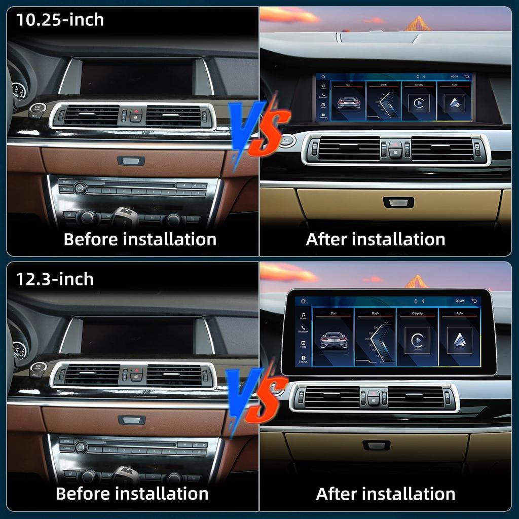 Wireless CarPlay GPS Navigator for BMW X5 GT F07