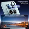 4Pcs Metal Ring+Tempered Glass Camera Protector Lens Redmi Note 15 Pro+ 5G Note 15 Pro 4G 5G POCO M8 Pro M8 5G Protection Film