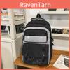 Casual Nylon Backpack For Teens With Waterresistant Fabric And Large Capacity For Daily Use