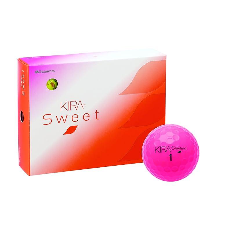 

Kasco golf ball KIRA SWEET 1 dozen (12 pieces) pink
