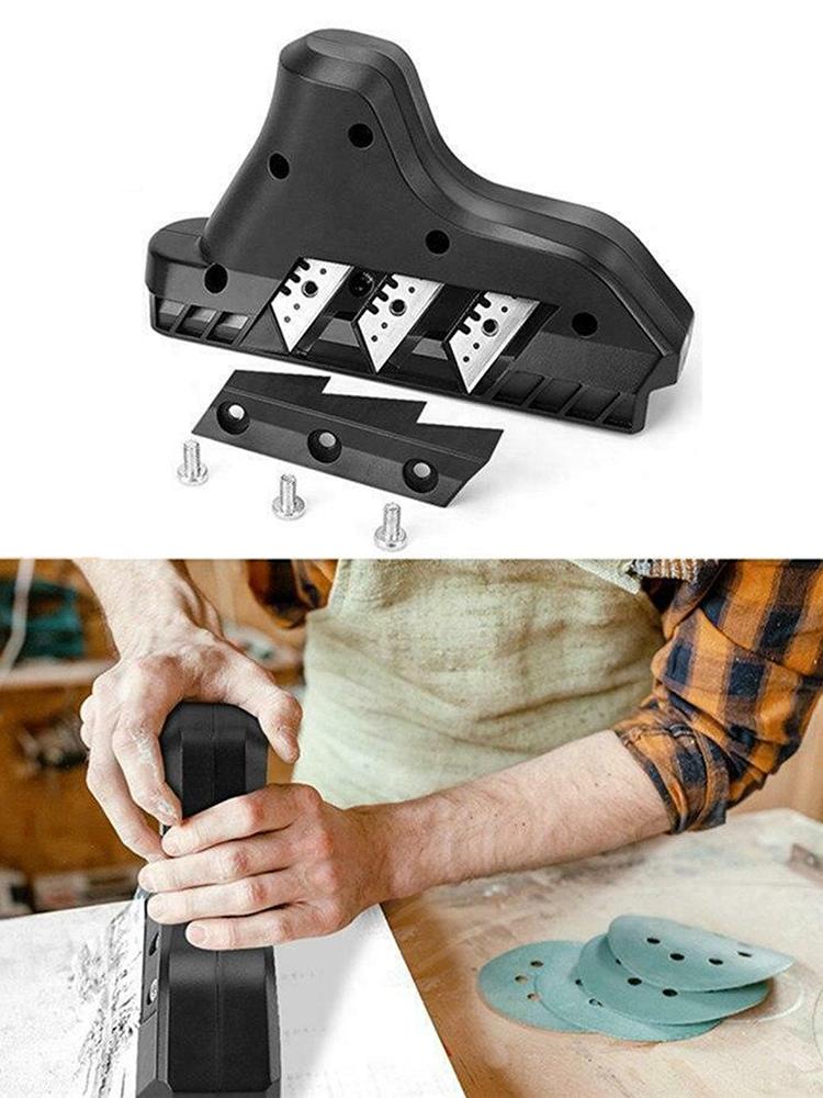 Handhobel Hobelwerkzeug 3 Klingen Manuelles Hobelwerkzeug Hobelmesser für Holzbearbeitung Handwerk