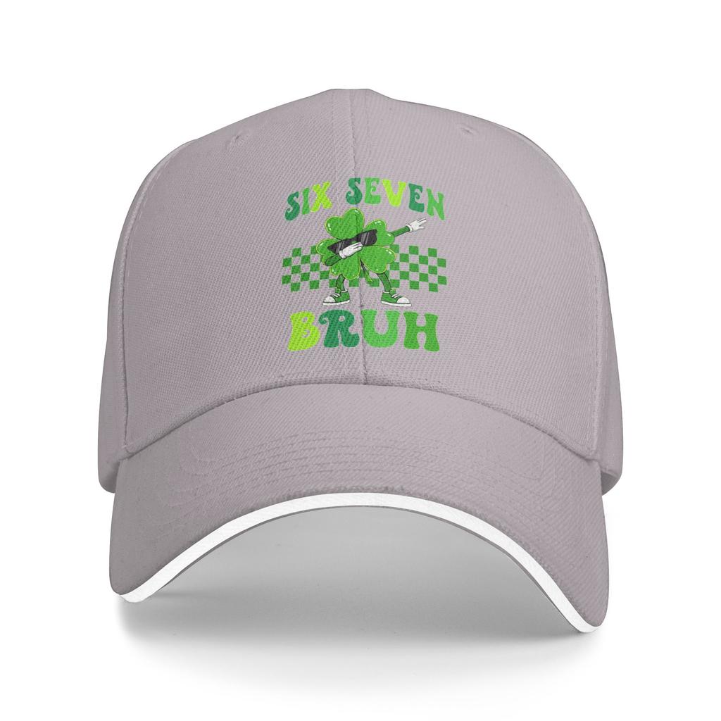 Six Seven 67 Meme Cool St Patricks Day Casual Baseball Cap Outdoor Gym Trucker Hat Spring Men Adult Fashion Baseball Caps