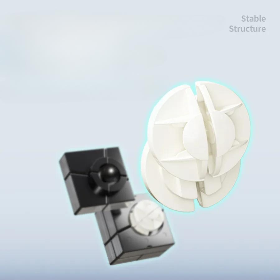 Off Axis Mirror SQ1 SQ0 Magic Cube Alien Mirror Cubo Magico Sticker Silver SQ Magic Cube Puzzle Toy Cubes